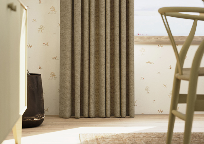 Carron, Woven Jute - Made to Measure Curtains - Image 5